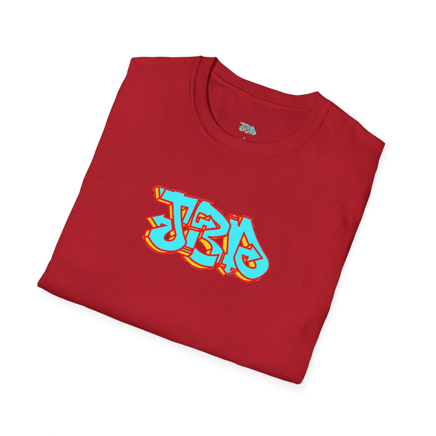 Old School JBD Logo Unisex Softstyle T-Shirt