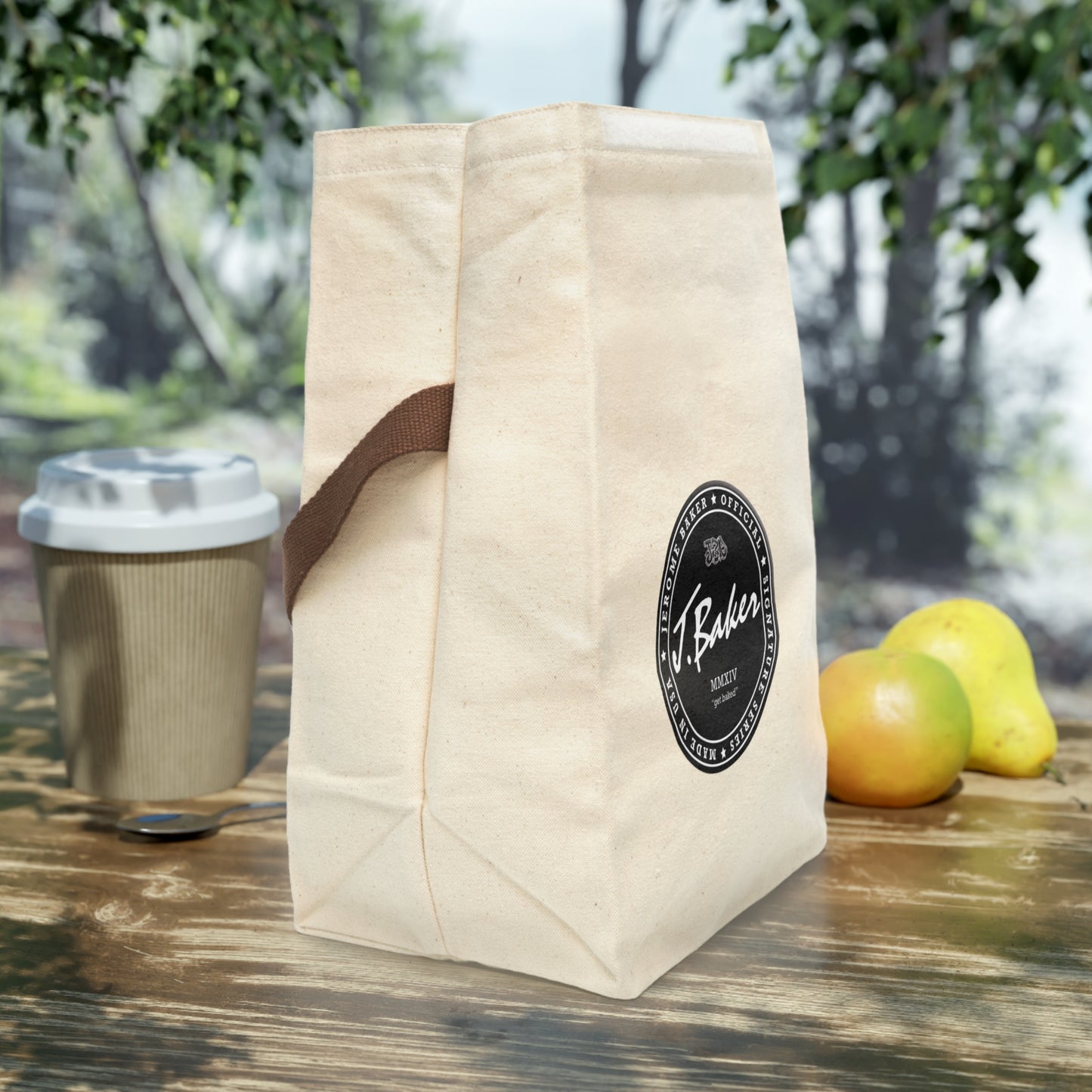 Canvas J. Baker Lunch Bag