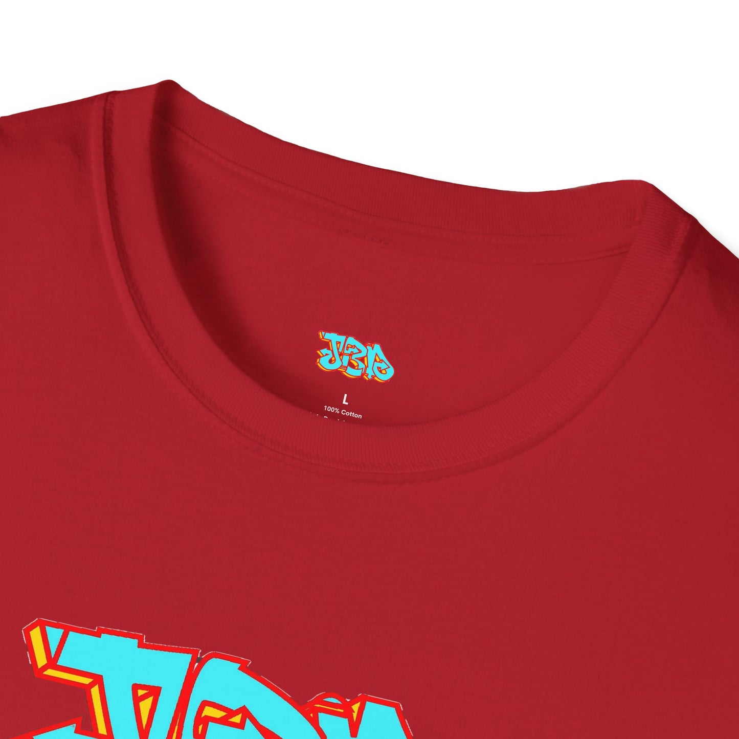 Old School JBD Logo Unisex Softstyle T-Shirt