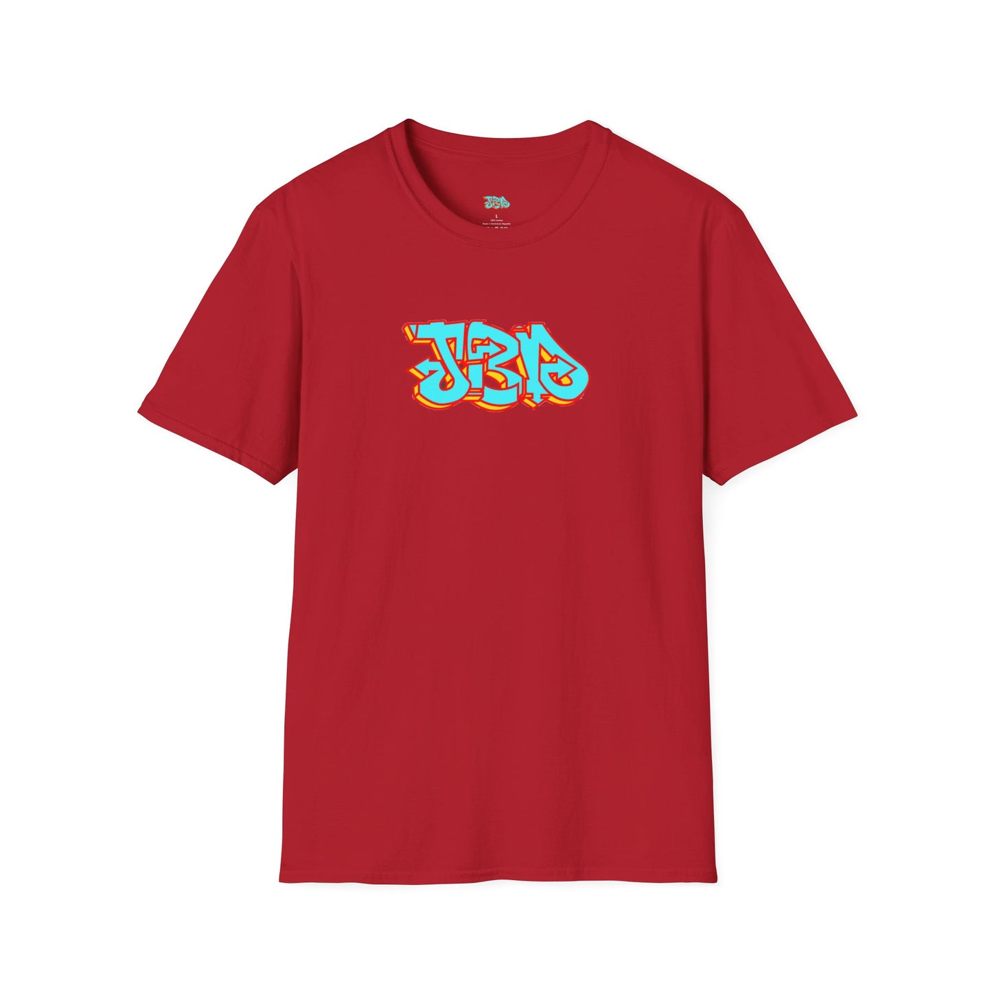 Old School JBD Logo Unisex Softstyle T-Shirt