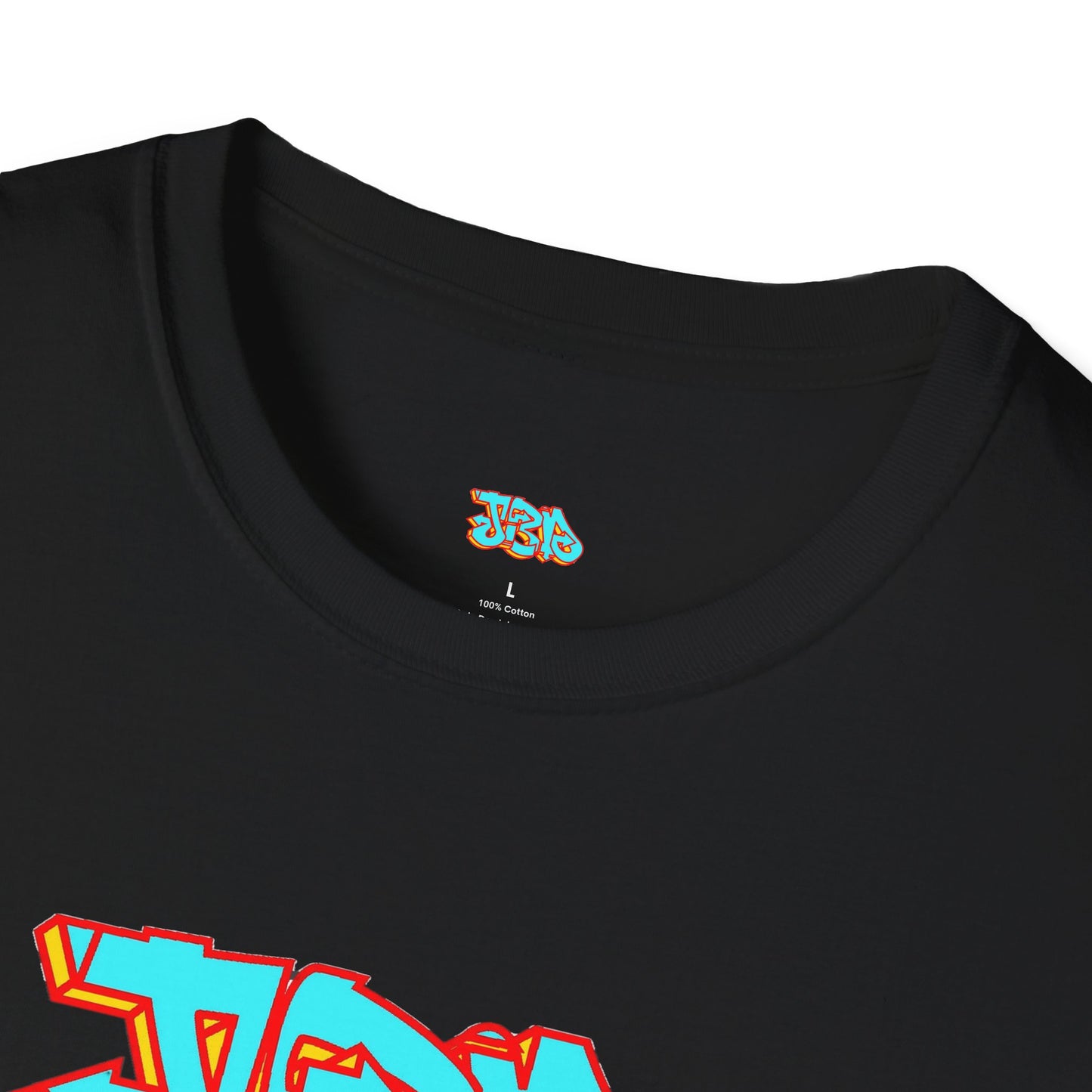 Old School JBD Logo Unisex Softstyle T-Shirt