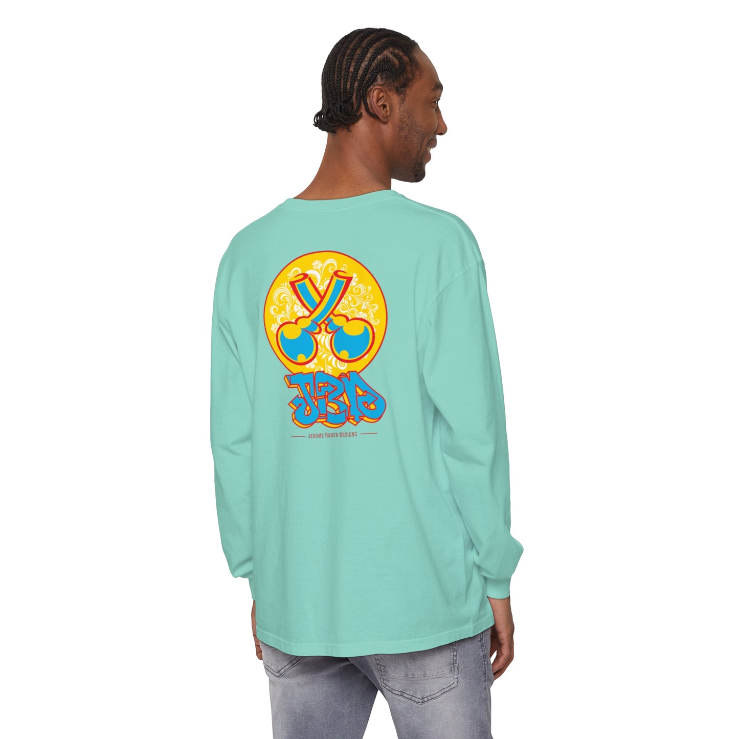 Jeromasaurus JBD Garment-dyed Long Sleeve T-Shirt