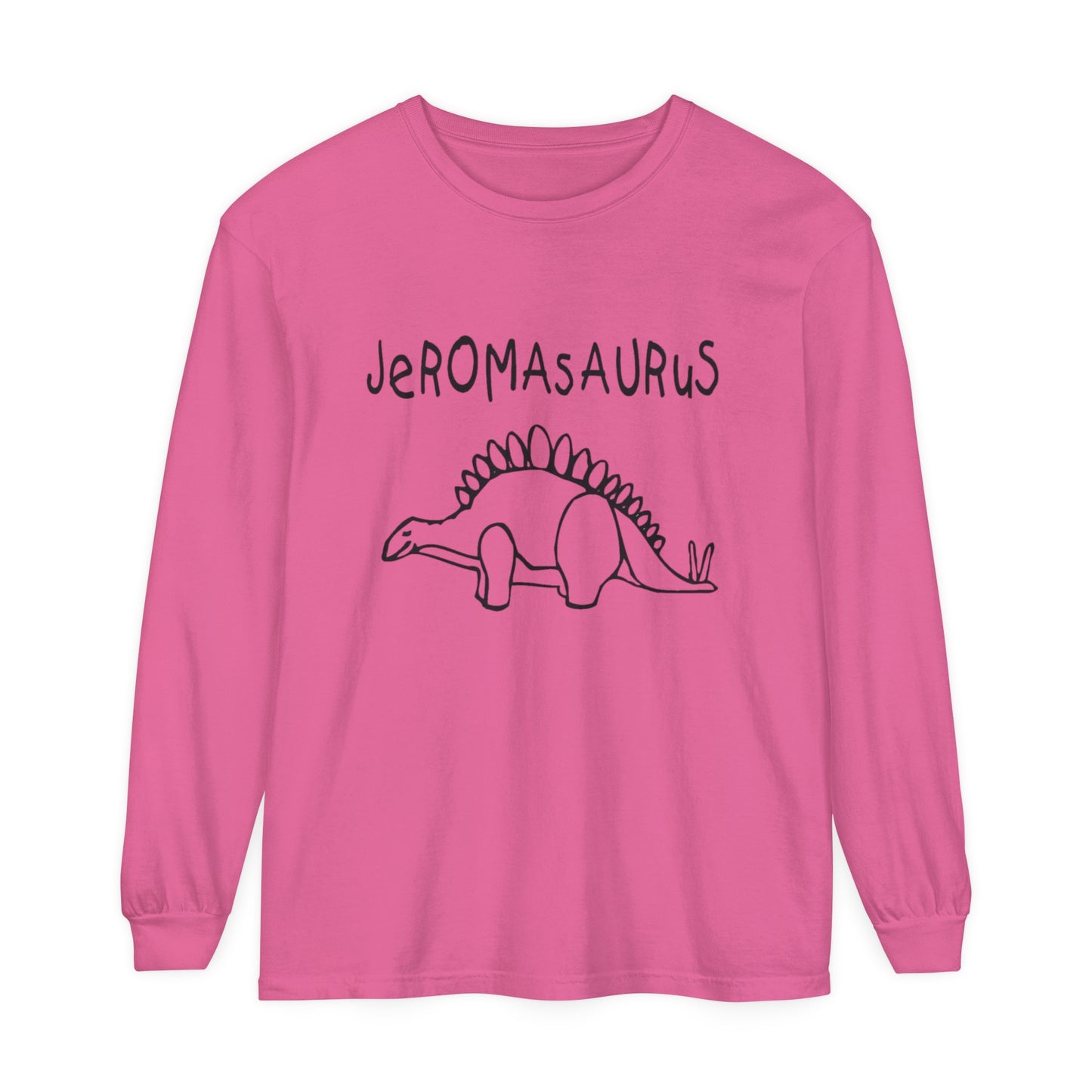 Jeromasaurus JBD  Garment-dyed Long Sleeve T-Shirt