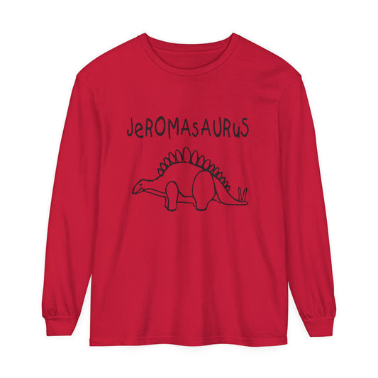 Jeromasaurus JBD  Garment-dyed Long Sleeve T-Shirt