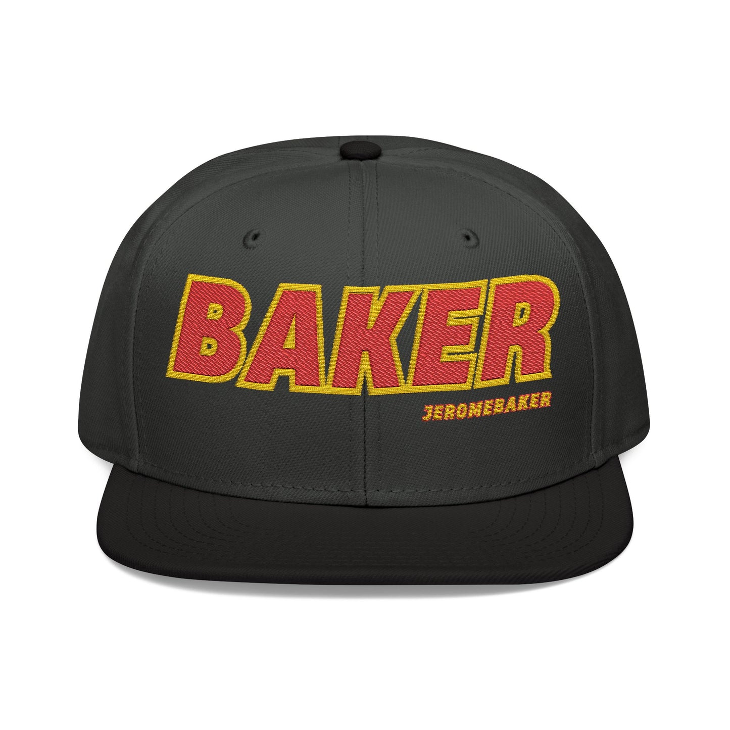 BAKER Snapback Hat – Stylish Embroidered Cap for Bakers & Food Lovers