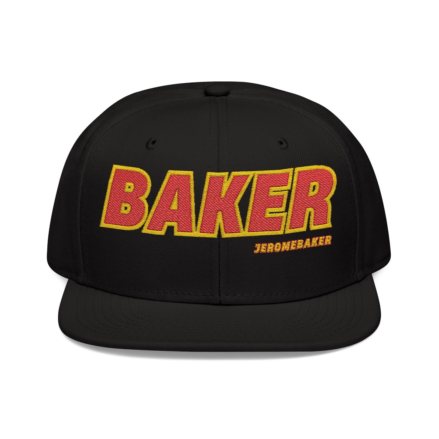 BAKER Snapback Hat – Stylish Embroidered Cap for Bakers & Food Lovers